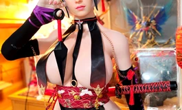 GK雕像COS，Fate忍者黑贞德