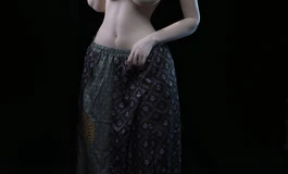 阿加鲁玩家买家秀  Cosplay喜欢的人物。170身体佳贤头雕定制妆容