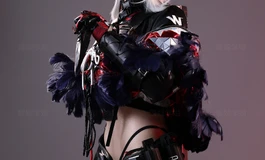 三角洲老玩家狂喜！凛纱cos麦晓雯，把骇爪带回家