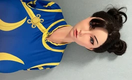 定制的春丽头展示