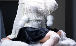 婷子的艺术照终于预约上了，满意得不得了