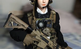 晒晒娃 楚琳2号妆+165TPE  武装JK穿搭