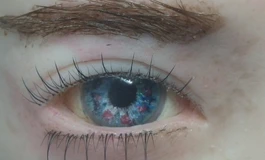 娃娃眼睛安装过程