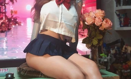 💗💗大长腿和水手服💗💗（安迪伊娃180+佐佐艾依娜）