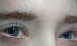 冬天不吃香菜，娃娃眼睛074