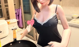 绯瑶性感厨娘到家的第一天就给老公做饭吃