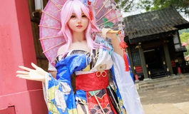 外拍崩坏八重樱COS~挺辛苦但是很快乐~