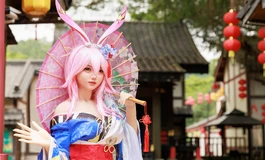 外拍崩坏八重樱COS~挺辛苦但是很快乐~