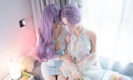 LACEDOLL 晚冰姐妹花，两姐妹一起来！