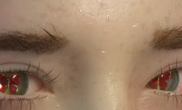 冬天吃香菜0109款美瞳眼